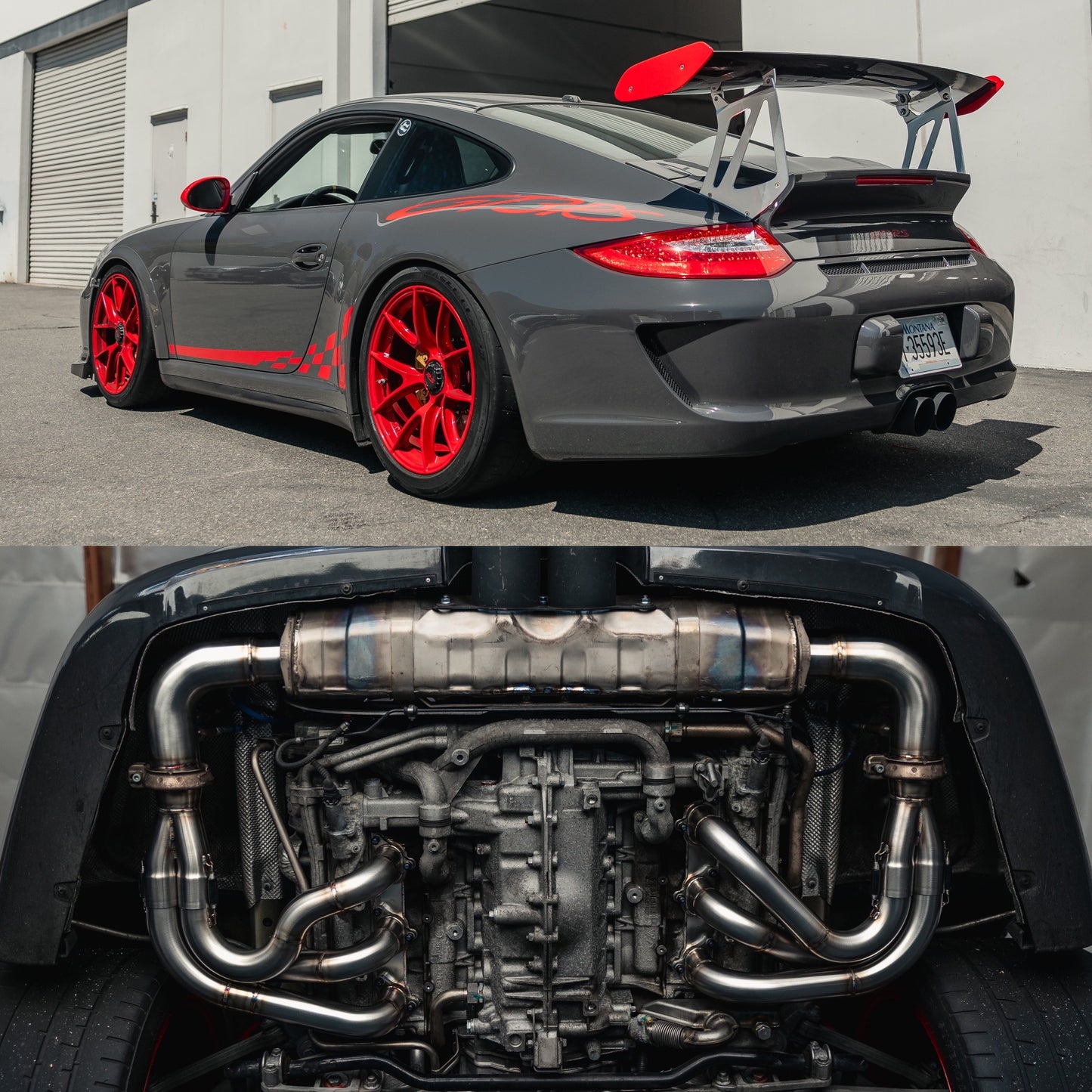 997 GT3, GT3RS Race Exhaust System