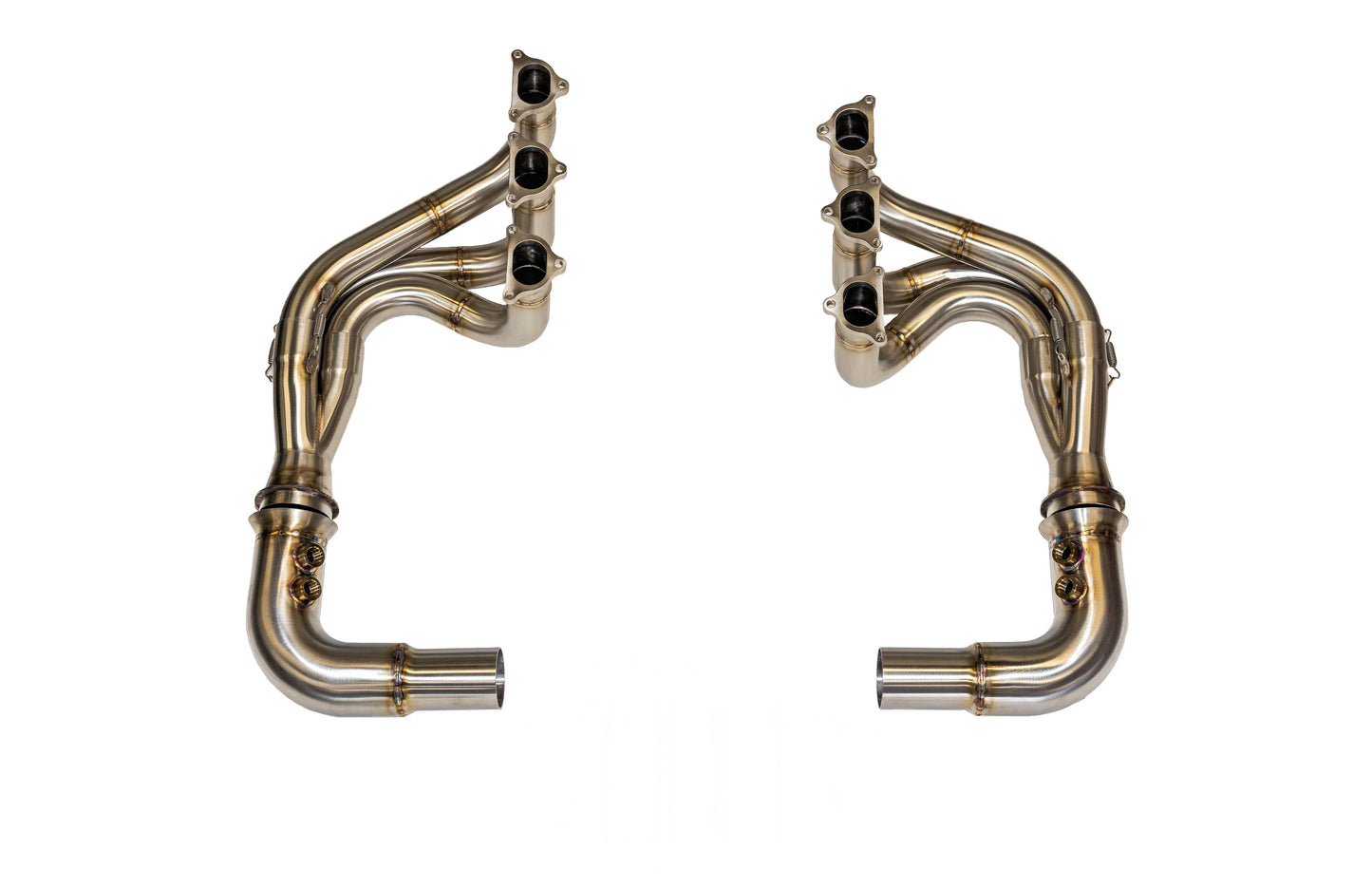 991 GT3/GT3RS Race Exhaust System - Race Headers + Non-valved Side Bypasses