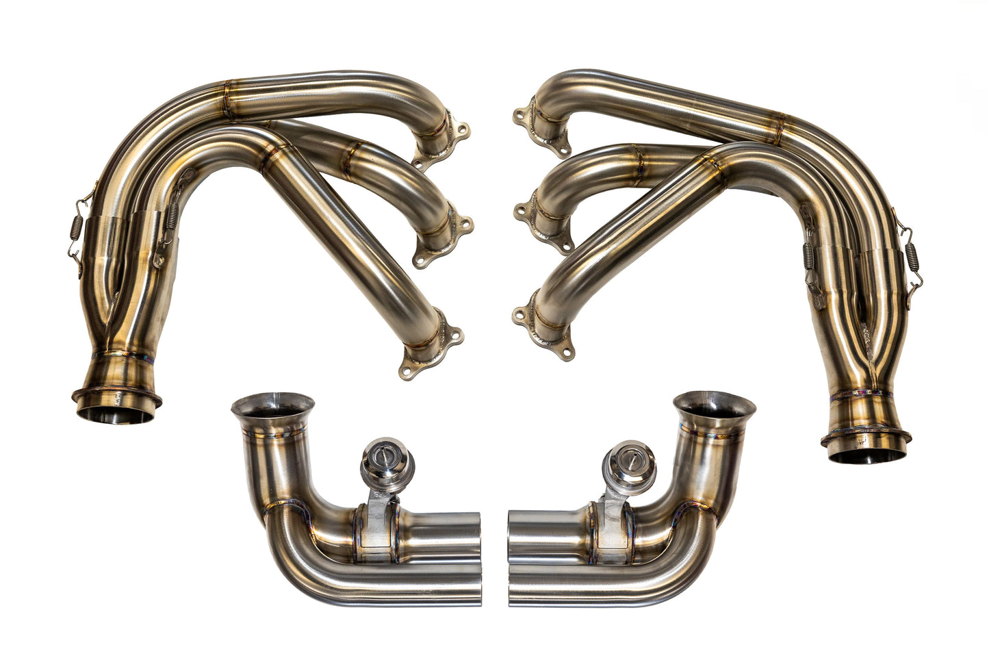 997 GT3/GT3RS Race Exhaust System - Race Headers + Valved Side Bypasses