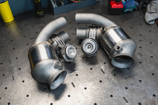 997-991 GT3/RS Valved + Catted Side Muffler Deletes