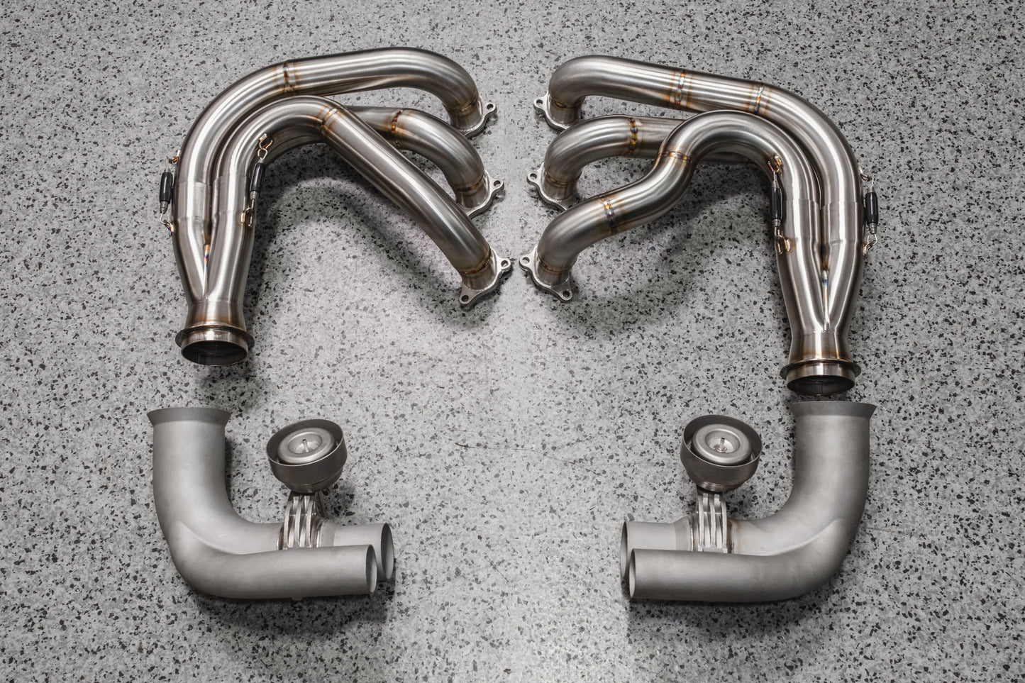 997 GT3/GT3RS Race Exhaust System - Race Headers + Valved Side Bypasses