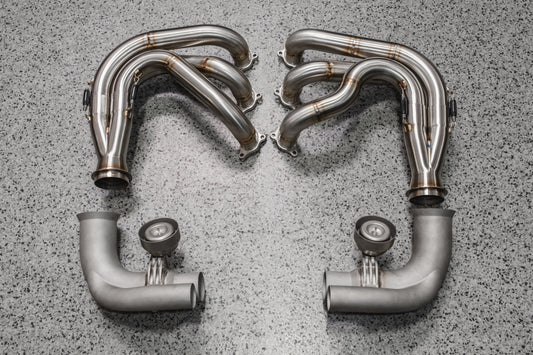 997 GT3/GT3RS Race Exhaust System - Race Headers + Valved Side Bypasses