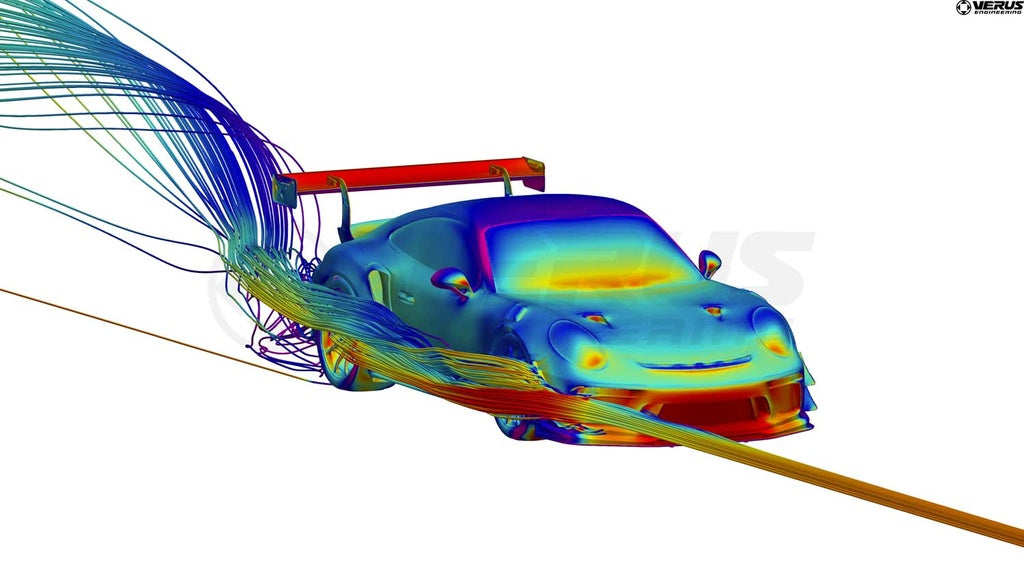 Verus Engineering Dive Plane Kit, Dual Element - Porsche 991.1 GT3/GT3RS