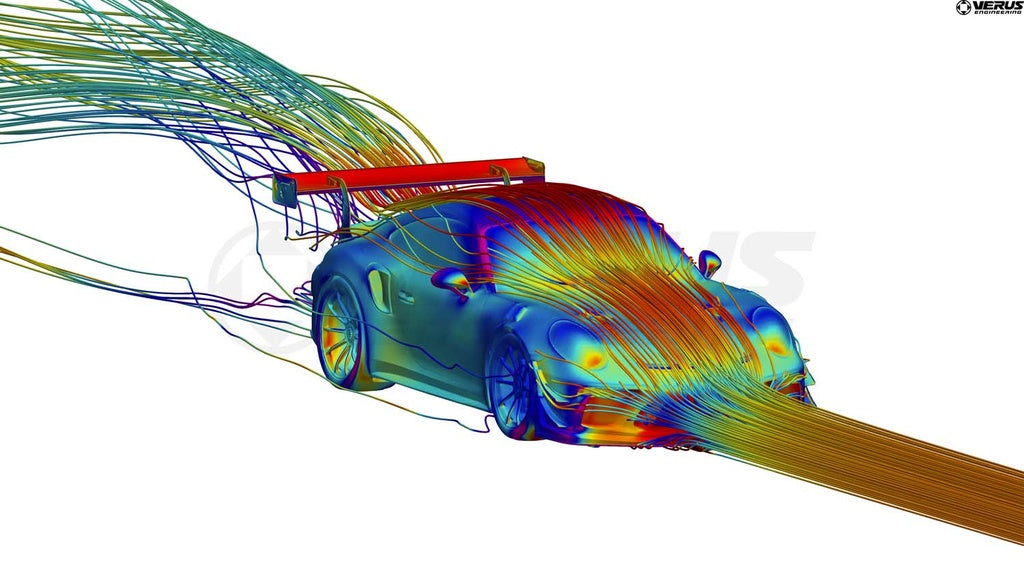 Verus Engineering Dive Plane Kit, Dual Element - Porsche 991.1 GT3/GT3RS
