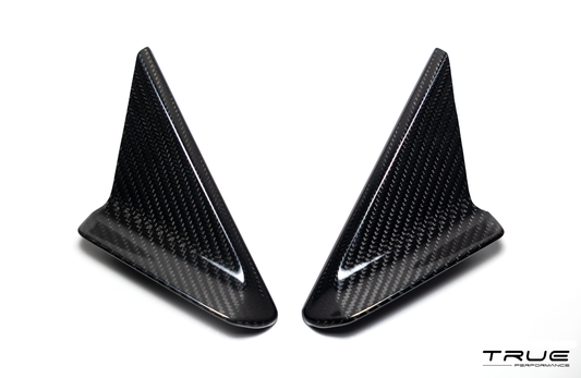 True Performance Carbon Fiber Wind Deflectors (991, 991.2, 718, 981)